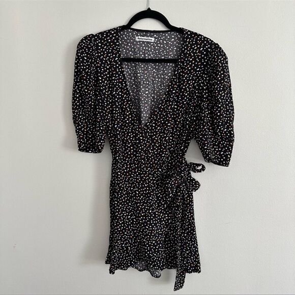 Reformation Deanna Wrap Dress - Picture 2 of 7